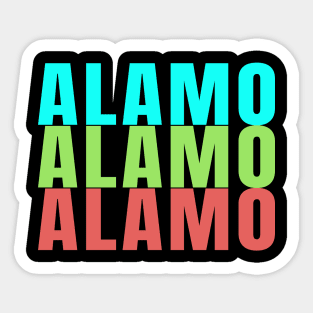 the secret of the alamo Sticker